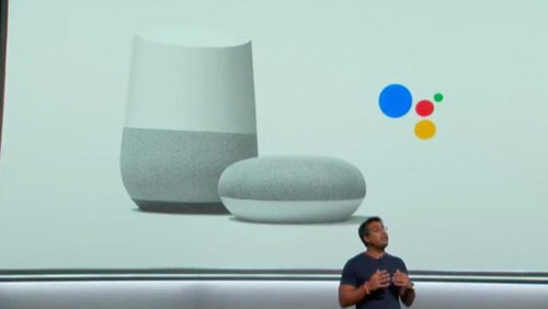 구글 AI스피커 홈미니 공개[포브스 홈페이지 캡처]